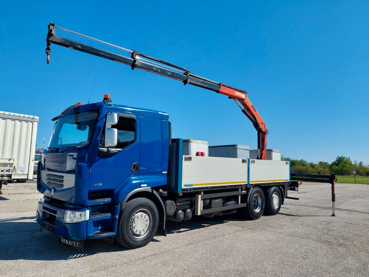 Renault Premium DXI R450.26 HR Palfinger PK 15.500 - Madelveok/ Platvormveok, Kraanaga veoauto: pilt 1 Renault Premium DXI R450.26 HR Palfinger PK 15.500 - Madelveok/ Platvormveok, Kraanaga veoauto: pilt 1