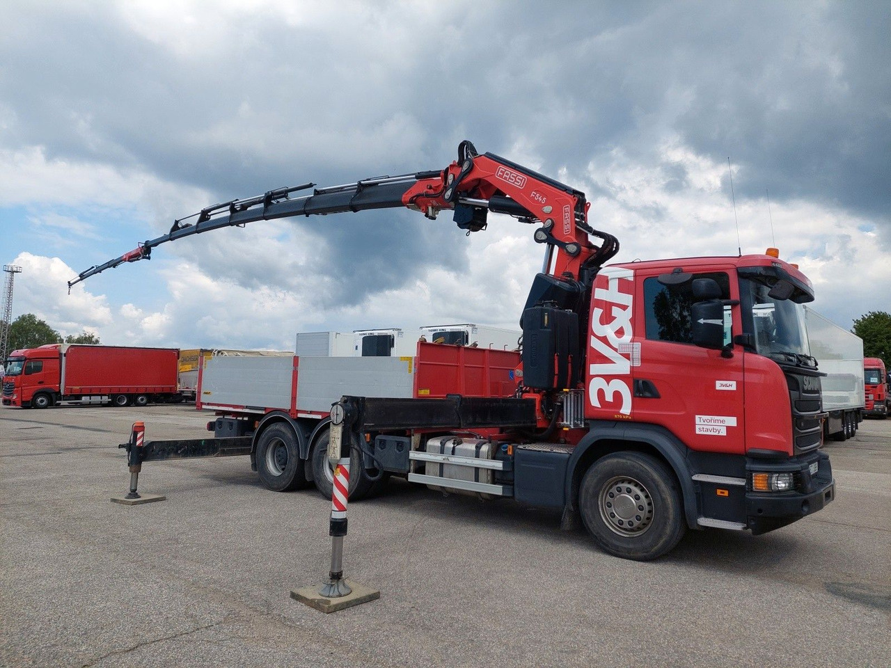 Scania G 410LB 6x4 HNA + Kran Fassi F545RA.2.27 FLY-JIB - Madelveok/ Platvormveok, Kraanaga veoauto: pilt 2 Scania G 410LB 6x4 HNA + Kran Fassi F545RA.2.27 FLY-JIB - Madelveok/ Platvormveok, Kraanaga veoauto: pilt 2