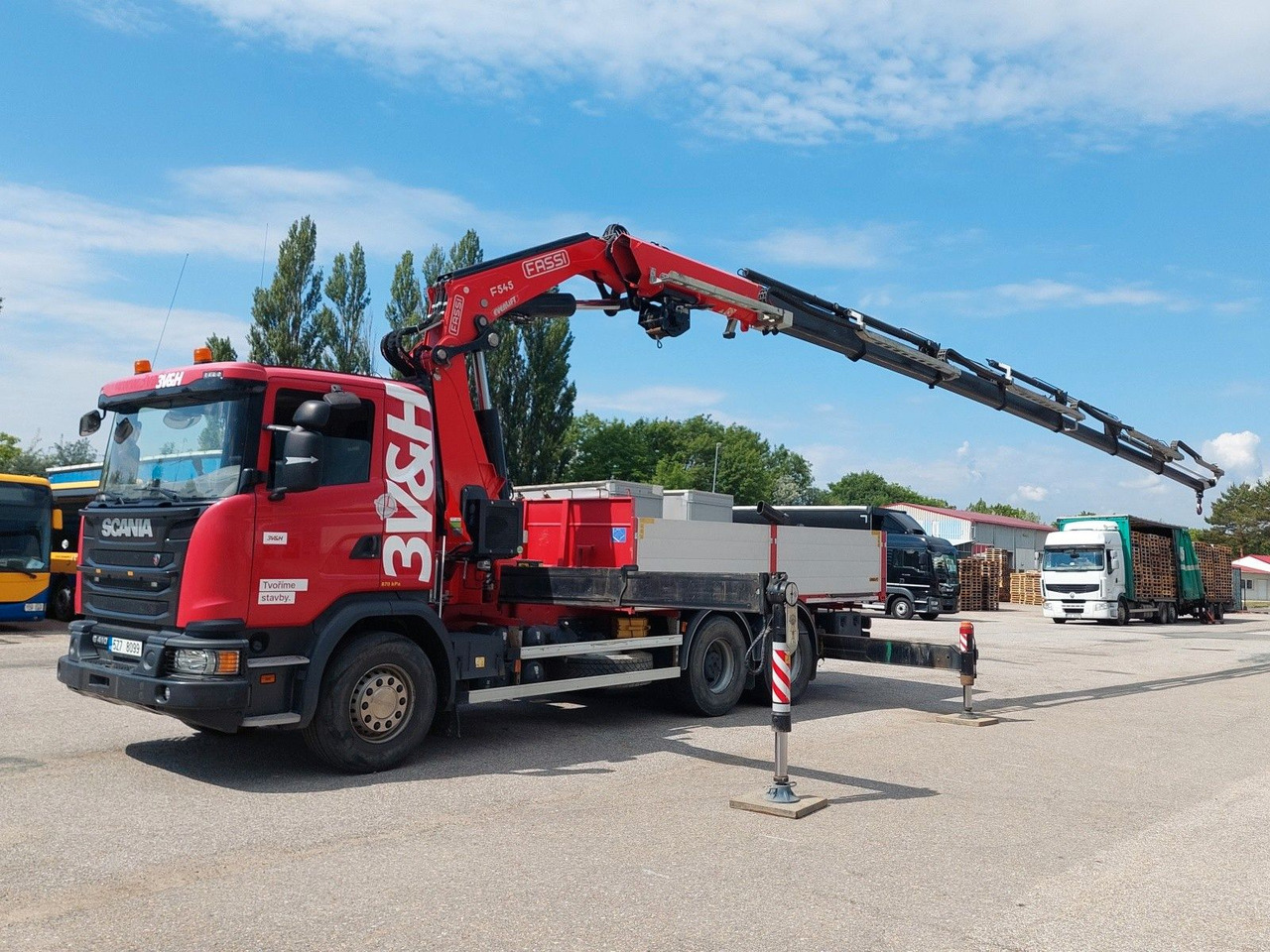 Scania G 410LB 6x4 HNA + Kran Fassi F545RA.2.27 FLY-JIB - Madelveok/ Platvormveok, Kraanaga veoauto: pilt 5 Scania G 410LB 6x4 HNA + Kran Fassi F545RA.2.27 FLY-JIB - Madelveok/ Platvormveok, Kraanaga veoauto: pilt 5