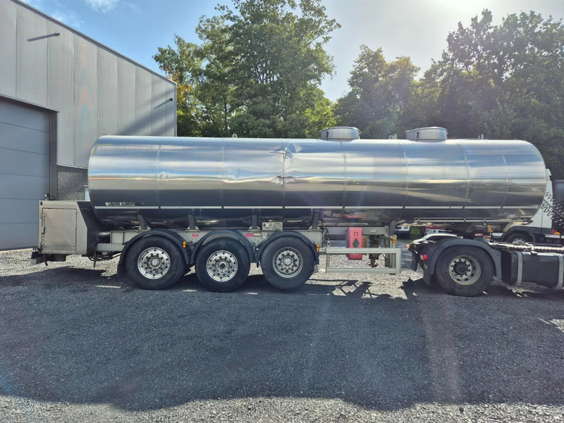 Tsistern poolhaagis transporditavad ained piim Magyar INSULATED INOX TANK 30 000L - PUMP - 1 COMP: pilt 6