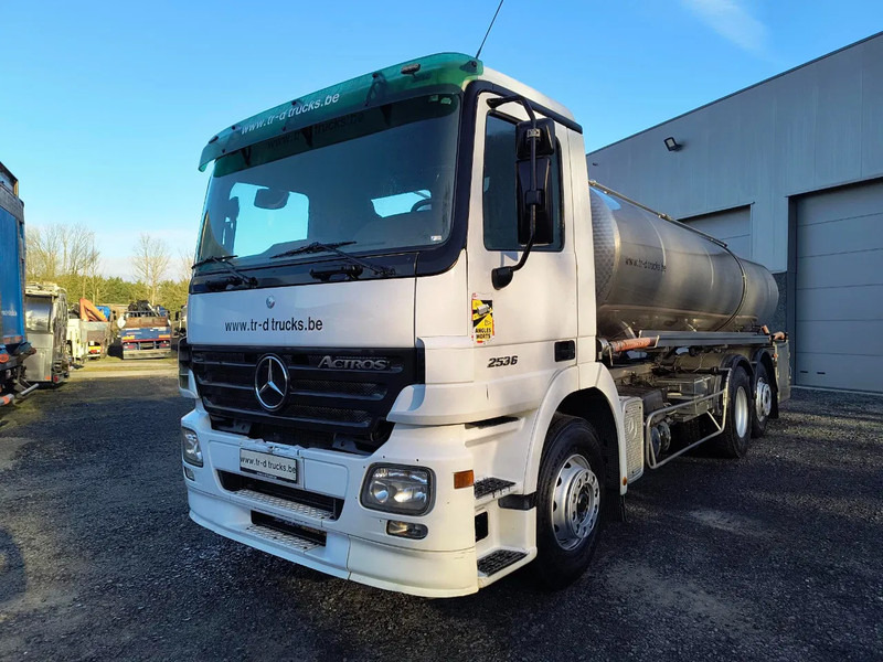 Mercedes-Benz Actros 2536 15500L INSULATED INOX TANK - 1 COMP - Tsisternauto: pilt 1 Mercedes-Benz Actros 2536 15500L INSULATED INOX TANK - 1 COMP - Tsisternauto: pilt 1