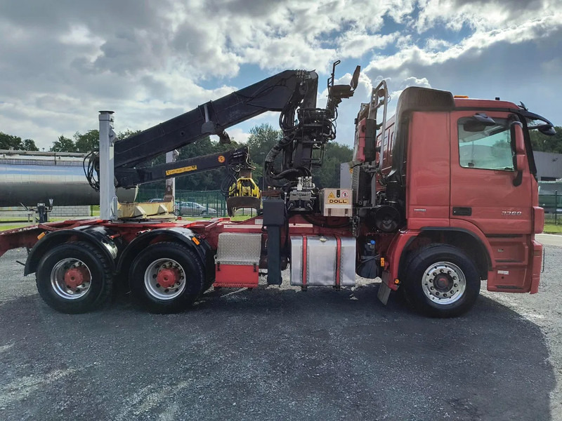 Mercedes-Benz Actros 3360 V8 CRANE HIAB 251S80 - 6X4 - V8 - Metsaveok, Kraanaga veoauto: pilt 4 Mercedes-Benz Actros 3360 V8 CRANE HIAB 251S80 - 6X4 - V8 - Metsaveok, Kraanaga veoauto: pilt 4