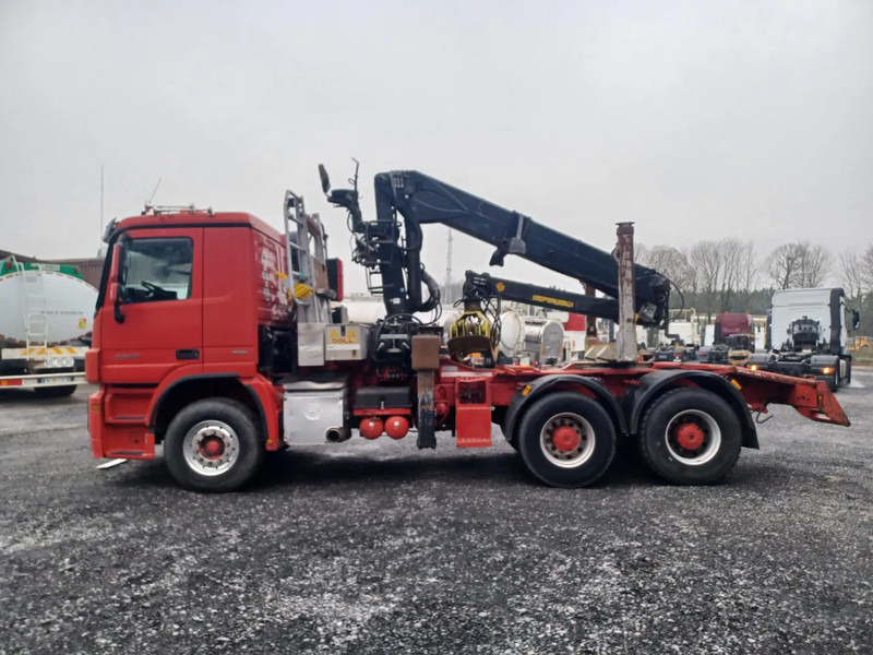 Mercedes-Benz Actros 3360 V8 avec GRUE HIAB 251S80 - 6X4 - V8 - Metsaveok, Kraanaga veoauto: pilt 2 Mercedes-Benz Actros 3360 V8 avec GRUE HIAB 251S80 - 6X4 - V8 - Metsaveok, Kraanaga veoauto: pilt 2