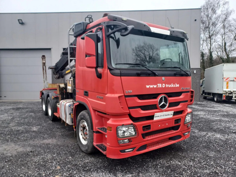 Mercedes-Benz Actros 3360 V8 avec GRUE HIAB 251S80 - 6X4 - V8 - Metsaveok, Kraanaga veoauto: pilt 1 Mercedes-Benz Actros 3360 V8 avec GRUE HIAB 251S80 - 6X4 - V8 - Metsaveok, Kraanaga veoauto: pilt 1