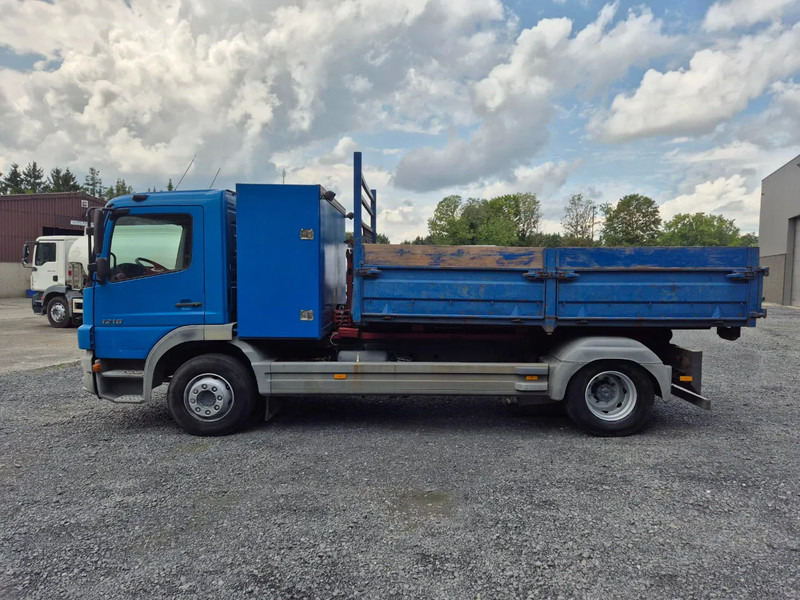 Konkstõstukiga veoauto Mercedes-Benz Atego 1218 HOOK SYSTEM + CONTAINER INCLUDED (!): pilt 8