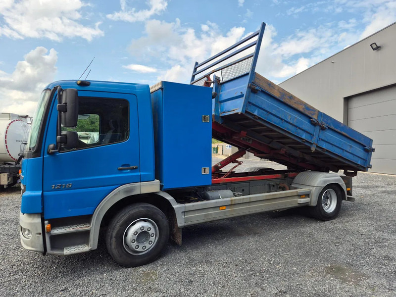 Konkstõstukiga veoauto Mercedes-Benz Atego 1218 HOOK SYSTEM + CONTAINER INCLUDED (!): pilt 18