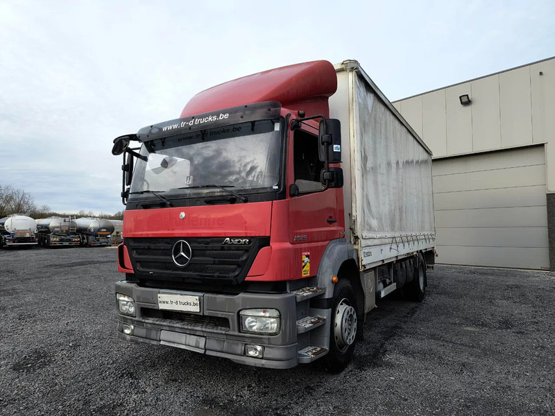 Mercedes-Benz Axor 1829 + D'HOLLANDIA 2000 KG - Tent veoauto: pilt 1 Mercedes-Benz Axor 1829 + D'HOLLANDIA 2000 KG - Tent veoauto: pilt 1