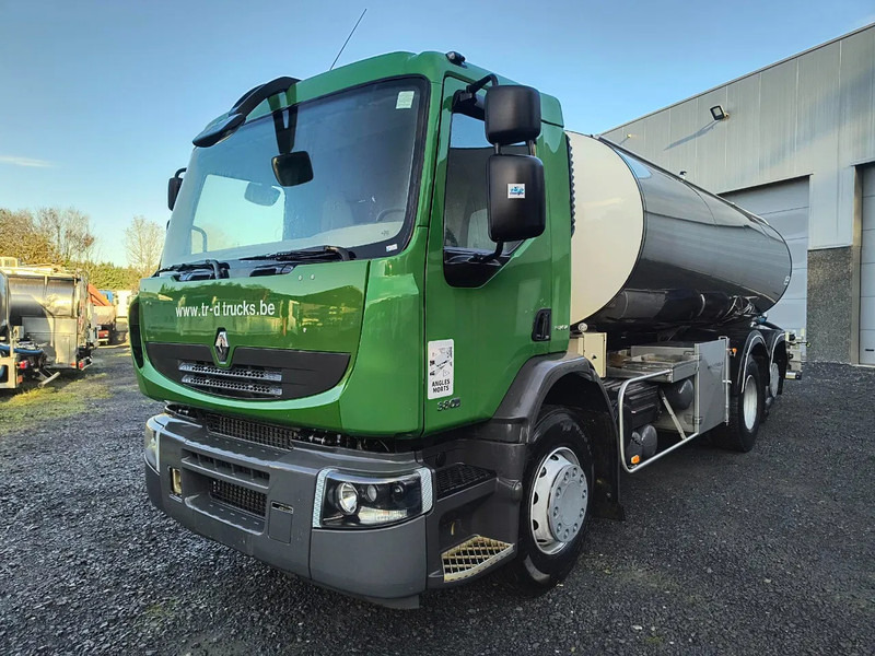 Renault Premium 370 15000L INSULATED INOX TANK - ENGINE REPLACED AND NEW TURBO - Tsisternauto: pilt 1 Renault Premium 370 15000L INSULATED INOX TANK - ENGINE REPLACED AND NEW TURBO - Tsisternauto: pilt 1