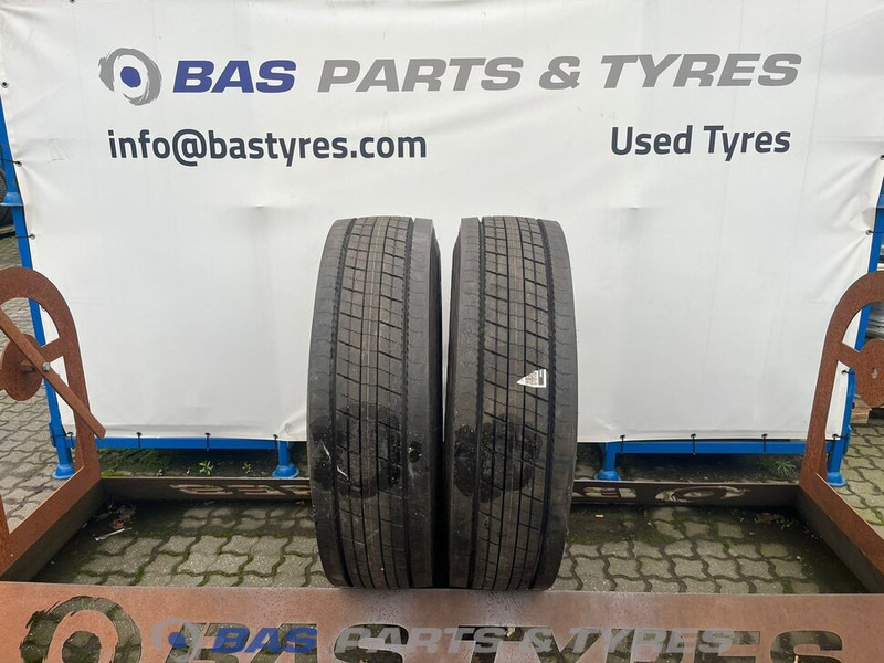 Bridgestone Bridgestone 315/80R22.5 DURAVIS R-STEER 002 156/150 M+S 3PMSF gebruikte set - Rehv - Veoauto: pilt 1 Bridgestone Bridgestone 315/80R22.5 DURAVIS R-STEER 002 156/150 M+S 3PMSF gebruikte set - Rehv - Veoauto: pilt 1