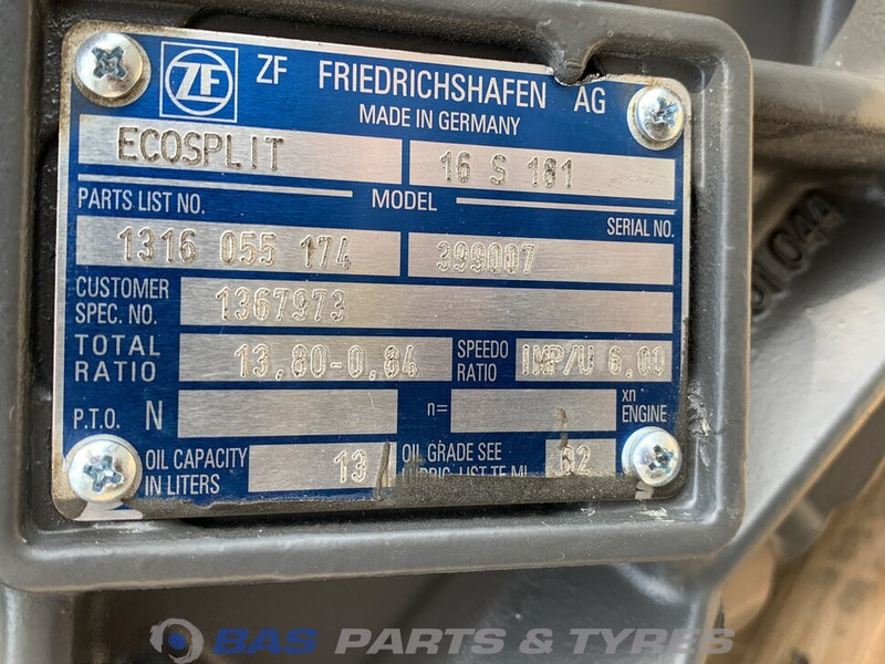 DAF XF105 - Käigukast - Veoauto: pilt 5 DAF XF105 - Käigukast - Veoauto: pilt 5