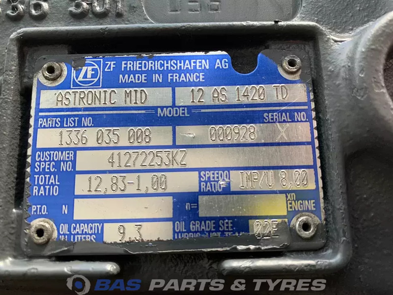 DAF XF105 - Käigukast - Veoauto: pilt 5 DAF XF105 - Käigukast - Veoauto: pilt 5