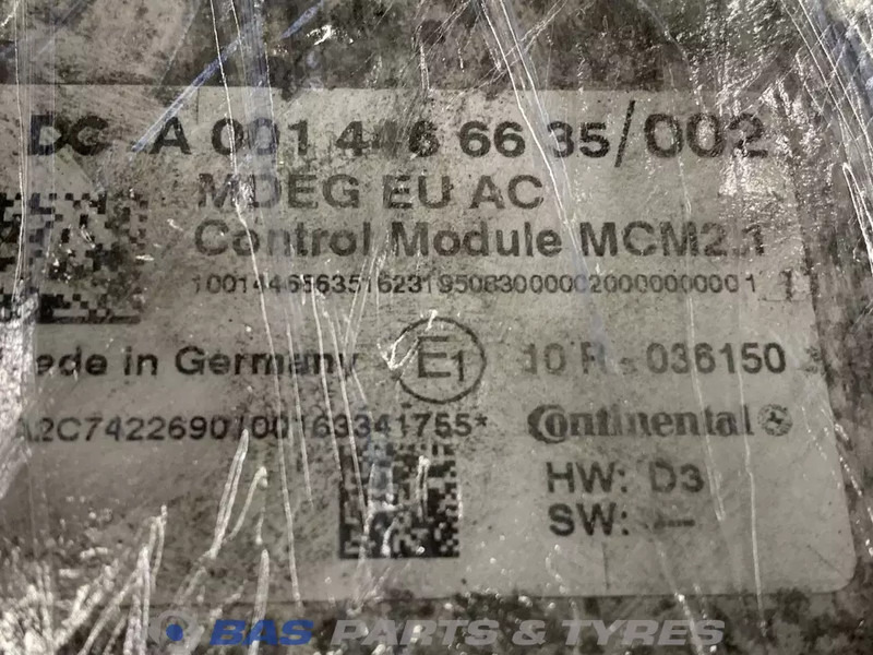 Mercedes-Benz - Mootori juhtimisseade - Veoauto: pilt 3 Mercedes-Benz - Mootori juhtimisseade - Veoauto: pilt 3
