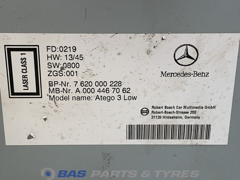 Mercedes-Benz - Kabiin ja interjöör - Veoauto: pilt 2 Mercedes-Benz - Kabiin ja interjöör - Veoauto: pilt 2