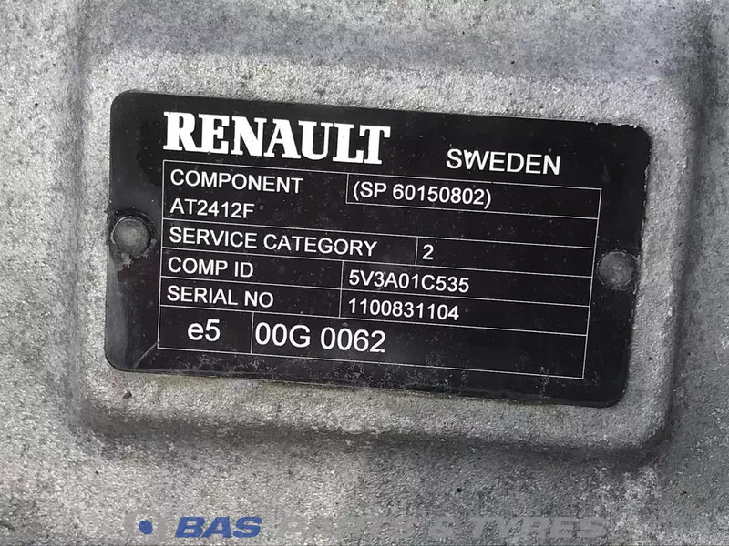 Renault T-Serie AT2412F Optidrive Versnellingsbak G0941 - Käigukast - Veoauto: pilt 5 Renault T-Serie AT2412F Optidrive Versnellingsbak G0941 - Käigukast - Veoauto: pilt 5