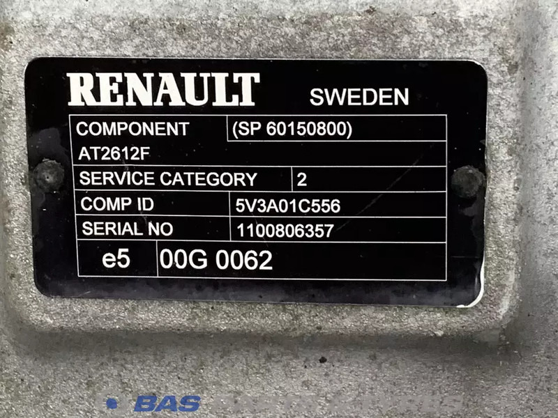 Renault T-Serie AT2612F Optidrive Versnellingsbak G0000350 - Käigukast - Veoauto: pilt 5 Renault T-Serie AT2612F Optidrive Versnellingsbak G0000350 - Käigukast - Veoauto: pilt 5