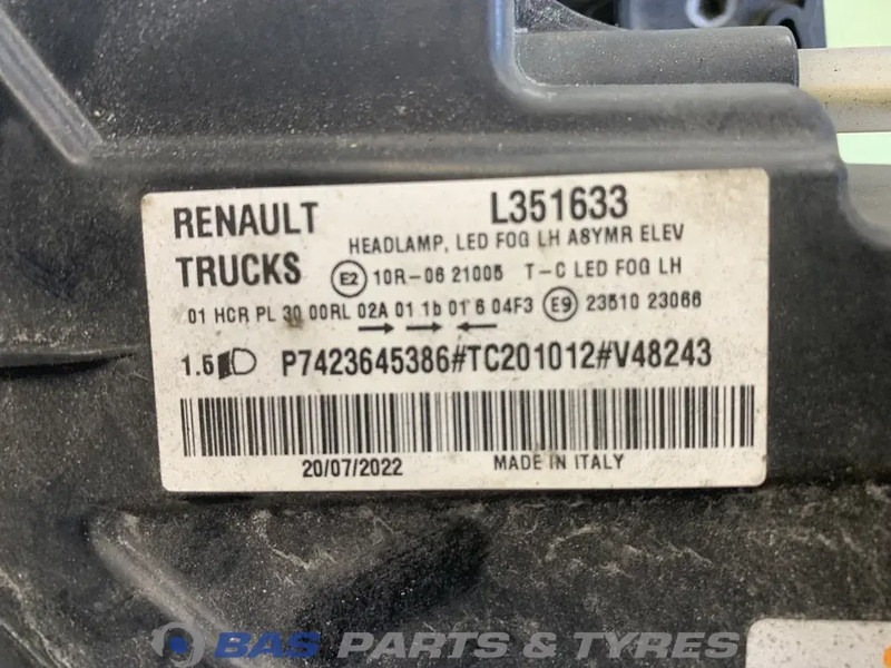 Renault T-Serie Evolution Koplamp Links 7423645386 - Esituled - Veoauto: pilt 3 Renault T-Serie Evolution Koplamp Links 7423645386 - Esituled - Veoauto: pilt 3