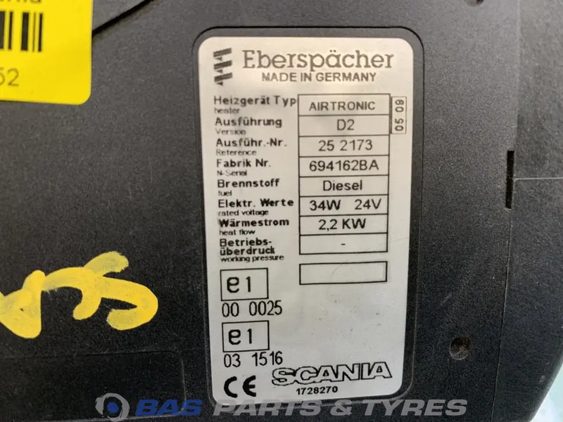 Scania - Soojendus/ Ventilatsioon - Veoauto: pilt 3 Scania - Soojendus/ Ventilatsioon - Veoauto: pilt 3