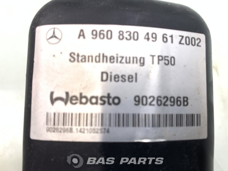 Webasto TP50 Standkachel A 001 830 31 20 - Soojendus/ Ventilatsioon - Veoauto: pilt 5 Webasto TP50 Standkachel A 001 830 31 20 - Soojendus/ Ventilatsioon - Veoauto: pilt 5