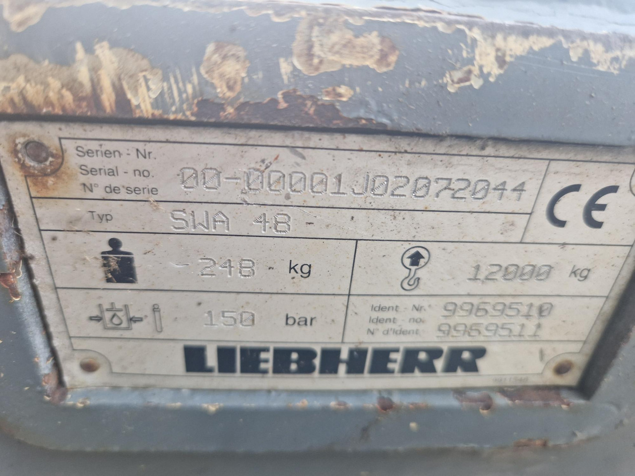 ENGANCHE RAPIDO LIEBHERR SWA48 - Kiirühendus - Ehitusmasinad: pilt 3 ENGANCHE RAPIDO LIEBHERR SWA48 - Kiirühendus - Ehitusmasinad: pilt 3