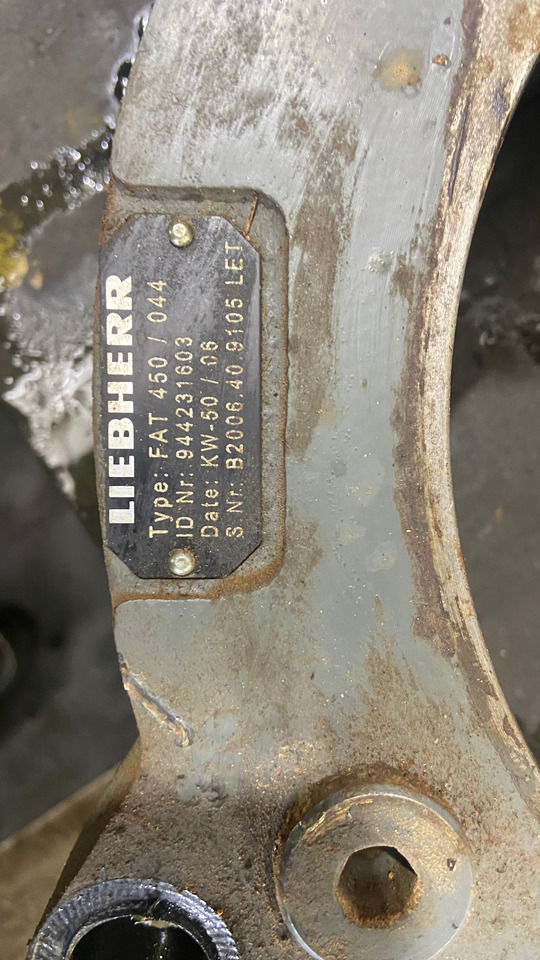 Veomootor - Ehitusmasinad MANDO FINAL FAT450/044 LIEBHERR R954B: pilt 8