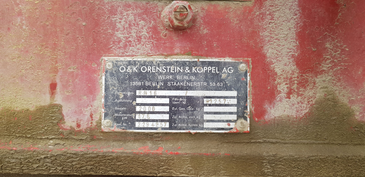 O&K RH16 S/N: 91257 - Lintekskavaator: pilt 3 O&K RH16 S/N: 91257 - Lintekskavaator: pilt 3
