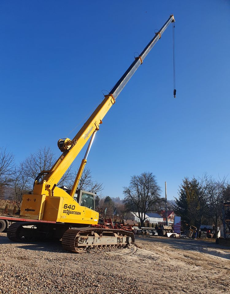 Dźwigi, żurawie, podnośniki Sennebogen 640RH Dźwig 40t 30m - Roomikkraana: pilt 2 Dźwigi, żurawie, podnośniki Sennebogen 640RH Dźwig 40t 30m - Roomikkraana: pilt 2