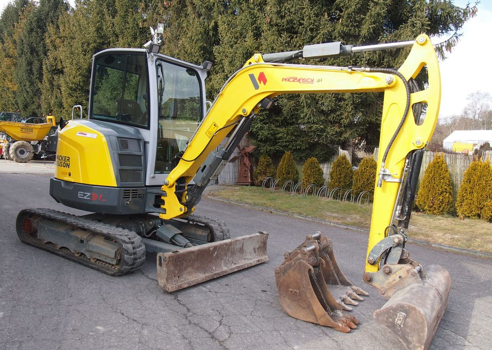 Minikoparka Wacker Neuson EZ36 2018 Minikoparka Wacker Neuson - Miniekskavaator: pilt 1 Minikoparka Wacker Neuson EZ36 2018 Minikoparka Wacker Neuson - Miniekskavaator: pilt 1