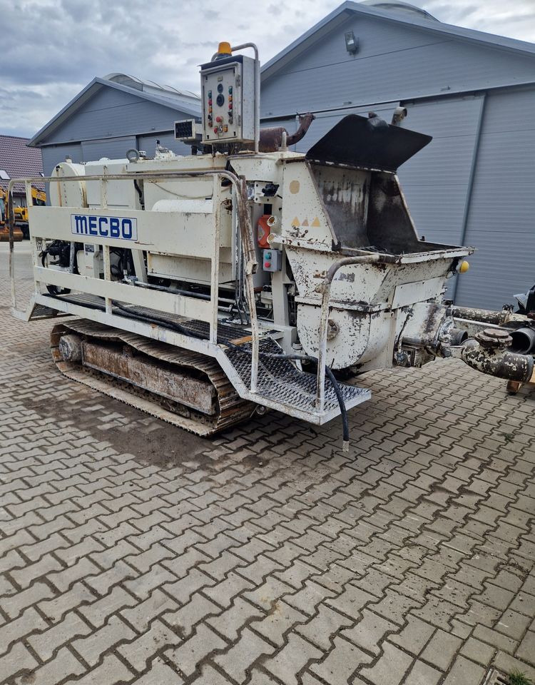 Pompa do betonu Mecbo CAR TCACK P6.80 APV/DI 90bar 2007 Pompa do betonu MECBO P6.80 na gąsienicach - Statsionaarne betoonipump: pilt 1 Pompa do betonu Mecbo CAR TCACK P6.80 APV/DI 90bar 2007 Pompa do betonu MECBO P6.80 na gąsienicach - Statsionaarne betoonipump: pilt 1