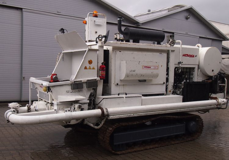 Pompa do betonu Mecbo Cartrack P4,65 APV 70bar 2009 Pompa do betonu MECBO P4,65 na gąsienicach - Statsionaarne betoonipump: pilt 1 Pompa do betonu Mecbo Cartrack P4,65 APV 70bar 2009 Pompa do betonu MECBO P4,65 na gąsienicach - Statsionaarne betoonipump: pilt 1