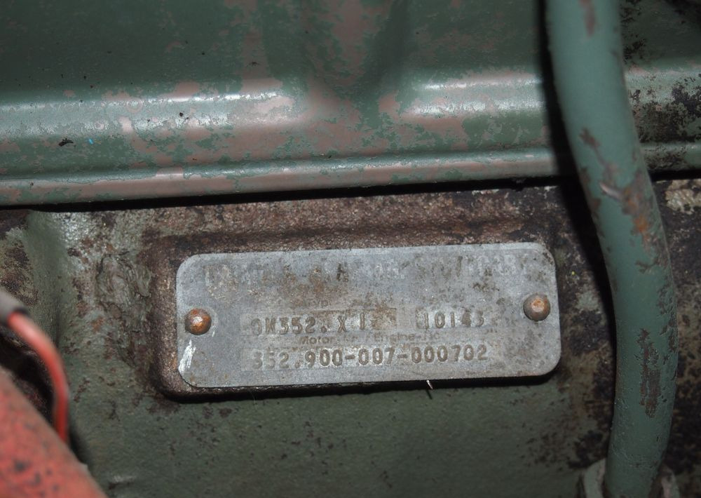 Mootor Pozostałe części Mercedes OM352 CLAAS Silnik Mercedes OM352.900-007: pilt 6 Mootor Pozostałe części Mercedes OM352 CLAAS Silnik Mercedes OM352.900-007: pilt 6