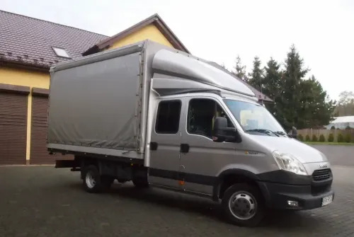 Samochód Iveco Daily 35c21 2012 DMC 3,5T DOKA dubel kabina - Tent tarbesõiduk, Meeskonnaauto: pilt 1 Samochód Iveco Daily 35c21 2012 DMC 3,5T DOKA dubel kabina - Tent tarbesõiduk, Meeskonnaauto: pilt 1