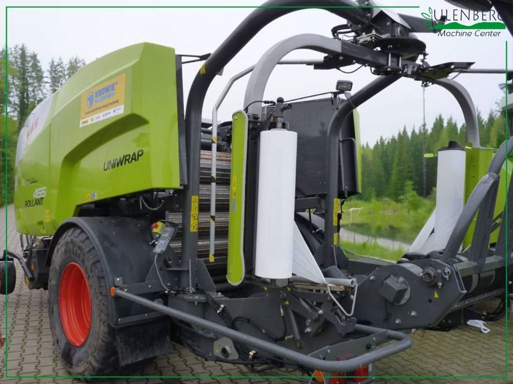 Claas ROLLANT 455 UNIWRAP - Heinapress, ümmargune: pilt 4 Claas ROLLANT 455 UNIWRAP - Heinapress, ümmargune: pilt 4