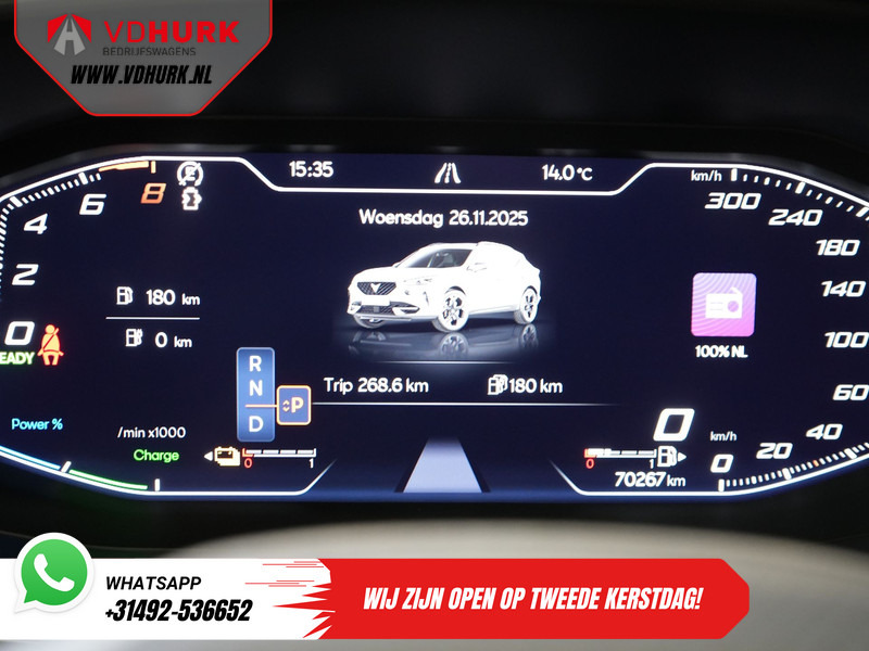 Maastur CUPRA Formentor 1.4 e-Hybrid VZ Copper Edition Matrix/ Adapt.Cruise/ Stoelverw./ Stuurverw/ Navi/ Climate/ 19'' LMV: pilt 20