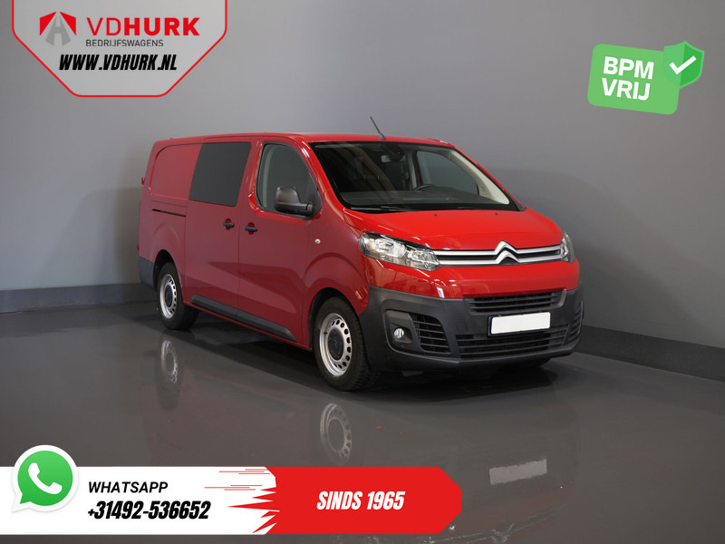 Citroën Jumpy 2.0 HDI 120 pk L3 DC Dubbel Cabine BPM VRIJ! 2x Schuifdeur/ 2.5t Trekverm./ PDC/ Cruise/ Airco - Väike kaubik, Meeskonnaauto: pilt 1 Citroën Jumpy 2.0 HDI 120 pk L3 DC Dubbel Cabine BPM VRIJ! 2x Schuifdeur/ 2.5t Trekverm./ PDC/ Cruise/ Airco - Väike kaubik, Meeskonnaauto: pilt 1