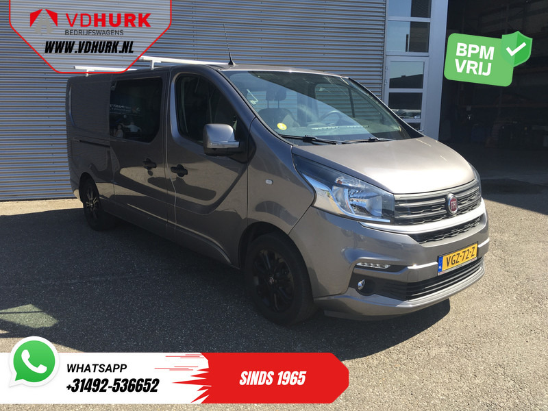 Fiat Talento 2.0 MJ 145pk L2 DC Dubbel Cabine BPM VRIJ! NL Auto/ Navi/ Camera/ Cruise/ LMV/ Trekhaak - Väike kaubik, Meeskonnaauto: pilt 1 Fiat Talento 2.0 MJ 145pk L2 DC Dubbel Cabine BPM VRIJ! NL Auto/ Navi/ Camera/ Cruise/ LMV/ Trekhaak - Väike kaubik, Meeskonnaauto: pilt 1