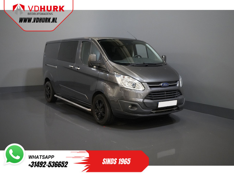 Ford Transit Custom 2.0 TDCI 170 pk E6 Aut. L2 Limited DC Dubbel Cabine BPM VRIJ 2x Schuifdeur/ Stoelverw./ Navi/ Cruise/ Camera/ PDC/ Trekhaak - Väike kaubik, Meeskonnaauto: pilt 1 Ford Transit Custom 2.0 TDCI 170 pk E6 Aut. L2 Limited DC Dubbel Cabine BPM VRIJ 2x Schuifdeur/ Stoelverw./ Navi/ Cruise/ Camera/ PDC/ Trekhaak - Väike kaubik, Meeskonnaauto: pilt 1