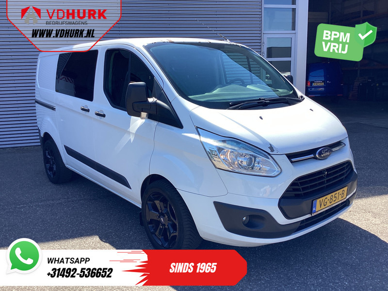 Ford Transit Custom 2.2 TDCI Trend Dubbel Cabine EXPORT ONLY Airco/ Cruise/ Trekhaak/ LM Velgen - Väike kaubik, Meeskonnaauto: pilt 1 Ford Transit Custom 2.2 TDCI Trend Dubbel Cabine EXPORT ONLY Airco/ Cruise/ Trekhaak/ LM Velgen - Väike kaubik, Meeskonnaauto: pilt 1