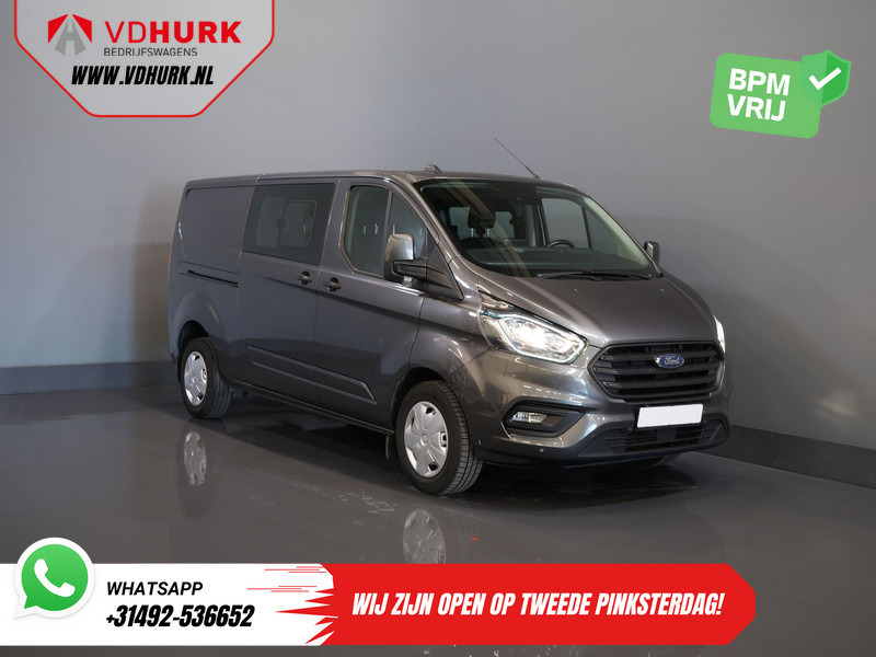 Ford Transit Custom 320 2.0 TDCI 130 pk Aut. L2 Trend BPM VRIJ! Dubbel Cabine DC Carplay/ Stoelverw./ PDC/ Cruise/ Trekhaak/ Airco - Väike kaubik, Meeskonnaauto: pilt 1 Ford Transit Custom 320 2.0 TDCI 130 pk Aut. L2 Trend BPM VRIJ! Dubbel Cabine DC Carplay/ Stoelverw./ PDC/ Cruise/ Trekhaak/ Airco - Väike kaubik, Meeskonnaauto: pilt 1