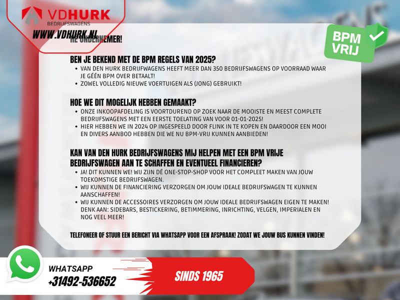 Väikebuss, Mikrobuss Mercedes-Benz Sprinter 213 2.2 CDI Aut. L2H2 €11.979,- Incl. BTW BPM VRIJ! EXPORT Rijdt Goed/ Combi/ 9 Persoons/ Kombi/ 9P/ Airco: pilt 8