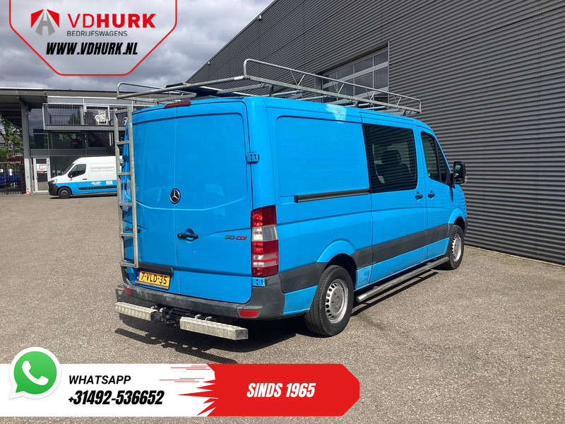 Kaubik, Meeskonnaauto Mercedes-Benz Sprinter 313 2.2 CDI Aut. L2 DC Dubbel Cabine EXPORT ONLY Airco/ 2.8t Trekverm./ Imperiaal & Trap/ 7 Pers.: pilt 9