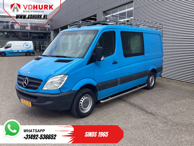 Kaubik, Meeskonnaauto Mercedes-Benz Sprinter 313 2.2 CDI Aut. L2 DC Dubbel Cabine EXPORT ONLY Airco/ 2.8t Trekverm./ Imperiaal & Trap/ 7 Pers.: pilt 8