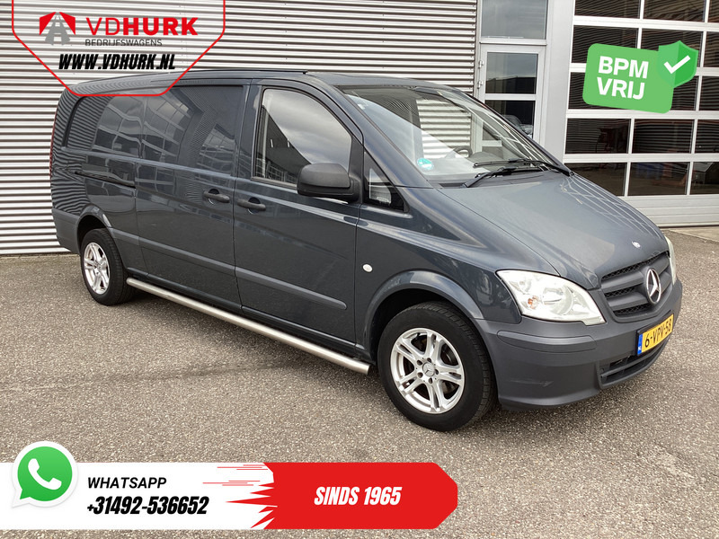 Mercedes-Benz Vito 110 CDI L3 EXPORT NL Auto/ APK 02-2026/ Airco/ LMV/ Sidebars/ Betimmering/ Radio - Väike kaubik: pilt 1 Mercedes-Benz Vito 110 CDI L3 EXPORT NL Auto/ APK 02-2026/ Airco/ LMV/ Sidebars/ Betimmering/ Radio - Väike kaubik: pilt 1