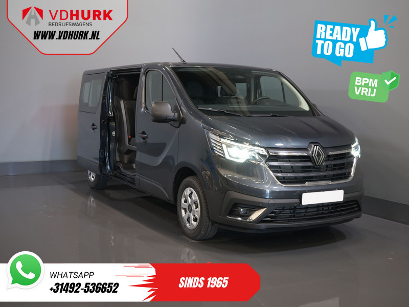 Väike kaubik, Meeskonnaauto Renault Trafic 2.0 dCi 130 pk L2 BPM VRIJ! DC Dubbel Cabine LED/ 2xSchuifdeur/ Navi/ Carplay/ Camera/ PDC/ Cruise: pilt 9