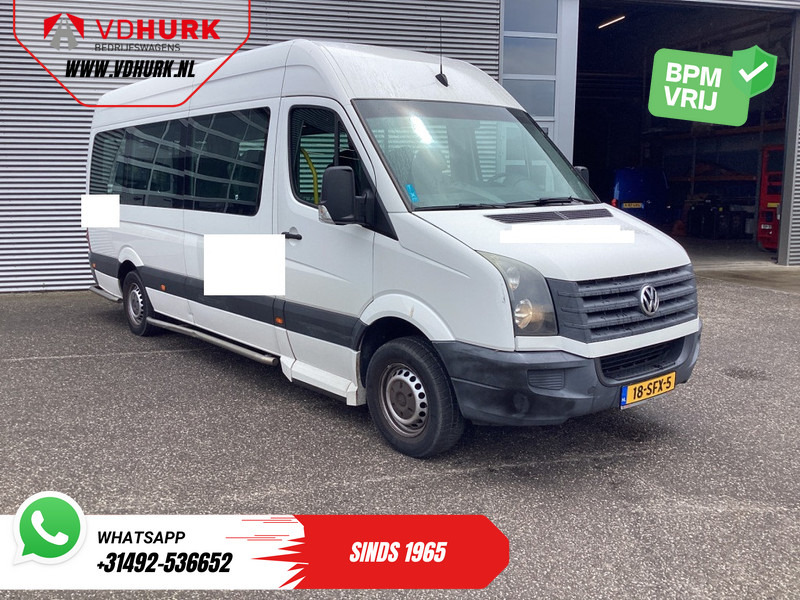 Volkswagen Crafter 35 2.0 TDI L3H2 EXPORT ONLY! €9.559 incl BTW/BPM Rolstoellift/ 9 Pers/ 9P/ Sidebars/ Rearbar/ Airco - Väikebuss, Mikrobuss: pilt 1 Volkswagen Crafter 35 2.0 TDI L3H2 EXPORT ONLY! €9.559 incl BTW/BPM Rolstoellift/ 9 Pers/ 9P/ Sidebars/ Rearbar/ Airco - Väikebuss, Mikrobuss: pilt 1