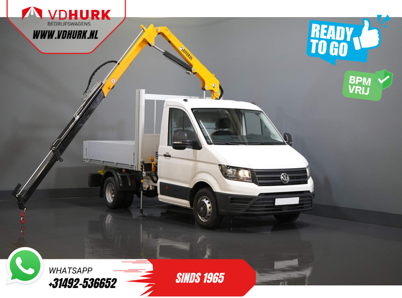 Volkswagen Crafter 50 165 pk Effer 352S Kraan/ Crane/ Kran/ Autokran/ PTO/ Open laadbak/ Dubbel Lucht - Madelauto: pilt 1 Volkswagen Crafter 50 165 pk Effer 352S Kraan/ Crane/ Kran/ Autokran/ PTO/ Open laadbak/ Dubbel Lucht - Madelauto: pilt 1