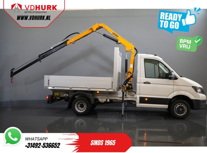 Volkswagen Crafter 50 165 pk Effer 352S Kraan/ Crane/ Kran/ Autokran/ PTO/ Open laadbak/ Dubbel Lucht - Madelauto: pilt 2 Volkswagen Crafter 50 165 pk Effer 352S Kraan/ Crane/ Kran/ Autokran/ PTO/ Open laadbak/ Dubbel Lucht - Madelauto: pilt 2