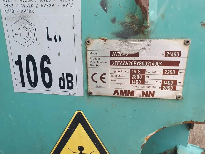 Ammann Ammann AV 26.2 - Rullija: pilt 5 Ammann Ammann AV 26.2 - Rullija: pilt 5