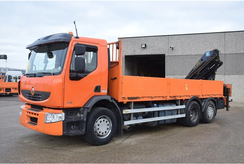 Renault Premium 410 - Madelveok/ Platvormveok, Kraanaga veoauto: pilt 1 Renault Premium 410 - Madelveok/ Platvormveok, Kraanaga veoauto: pilt 1