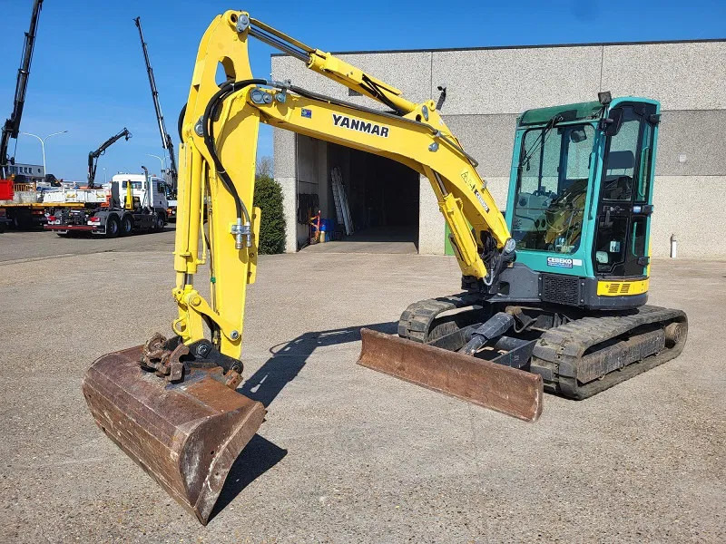 Yanmar VIO57 U - Miniekskavaator: pilt 3 Yanmar VIO57 U - Miniekskavaator: pilt 3