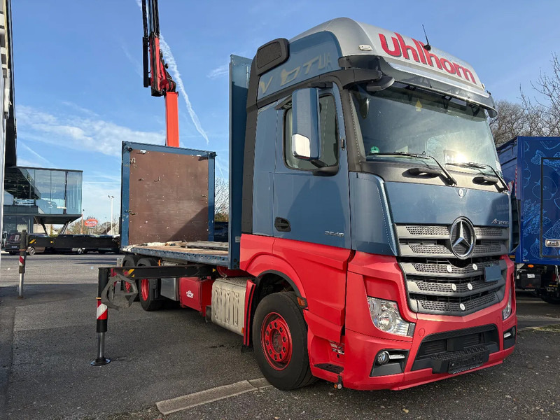 Mercedes-Benz Actros 2548 6X2 + Aanhanger*Palfinger crane*Cruise control*Airco* - Tent veoauto, Kraanaga veoauto: pilt 4 Mercedes-Benz Actros 2548 6X2 + Aanhanger*Palfinger crane*Cruise control*Airco* - Tent veoauto, Kraanaga veoauto: pilt 4